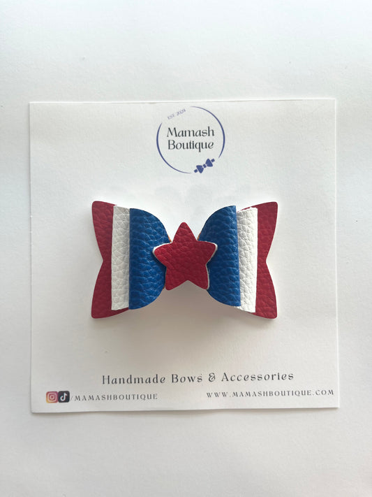 Red, White, & Blue Bow