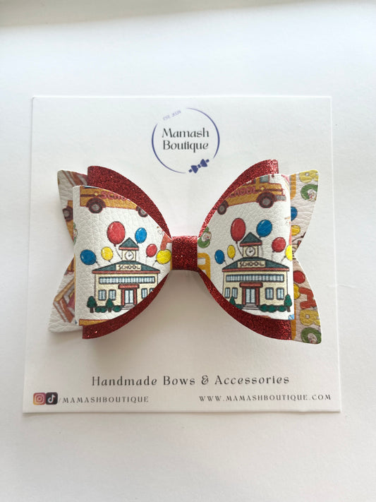 School Balloon Bow
