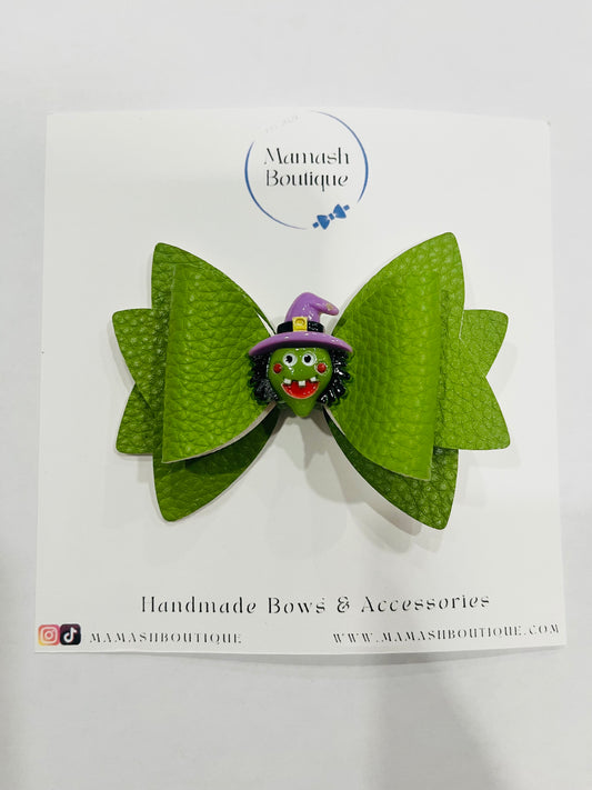Green Witch Bow