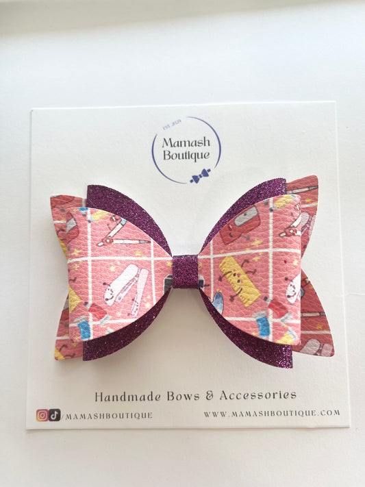 School Supply Bow